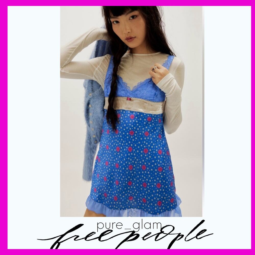 Free People slip dress summer